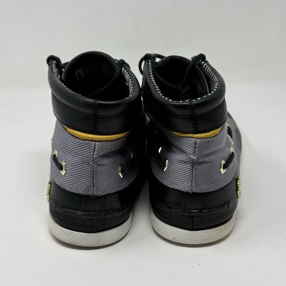 Timberland Newmarket Chukka Boots Mens 12 Black Leather Lace Up Preppy Casual main image 6